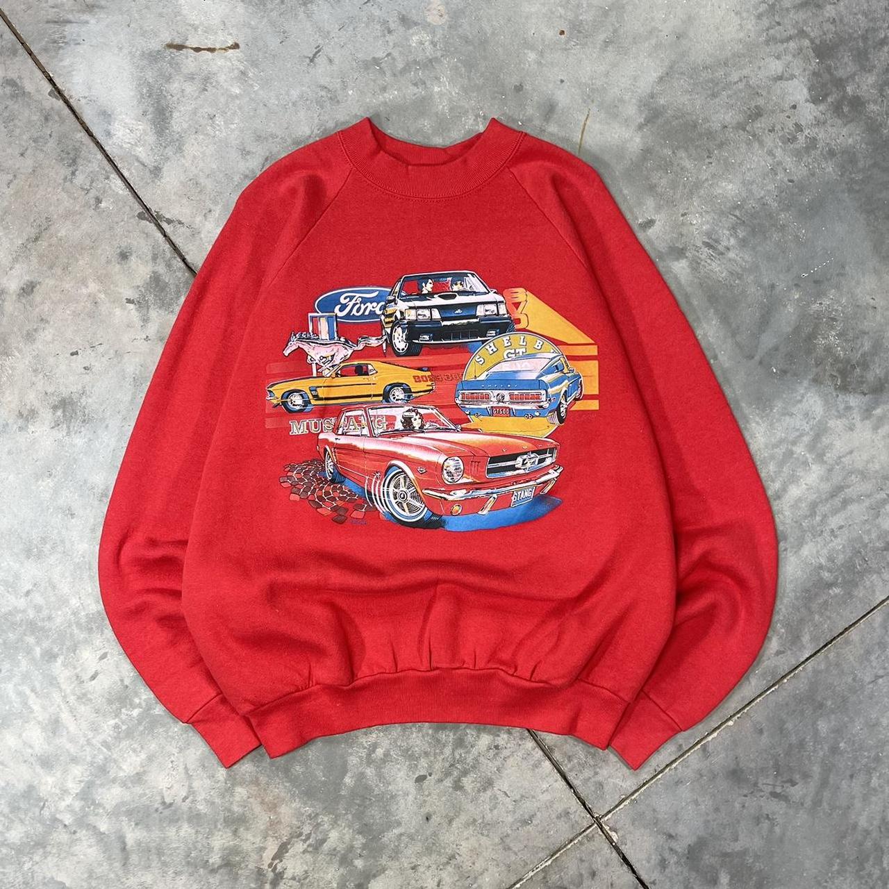 Vintage Ford Mustang Sweatshirt 80s Vintage Ford