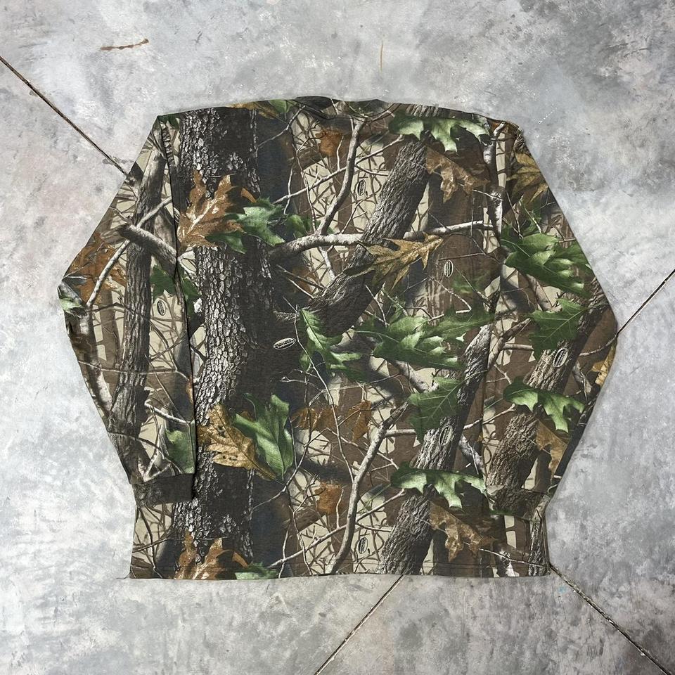 Size XL cool real tree fishing shirt hope this - Depop