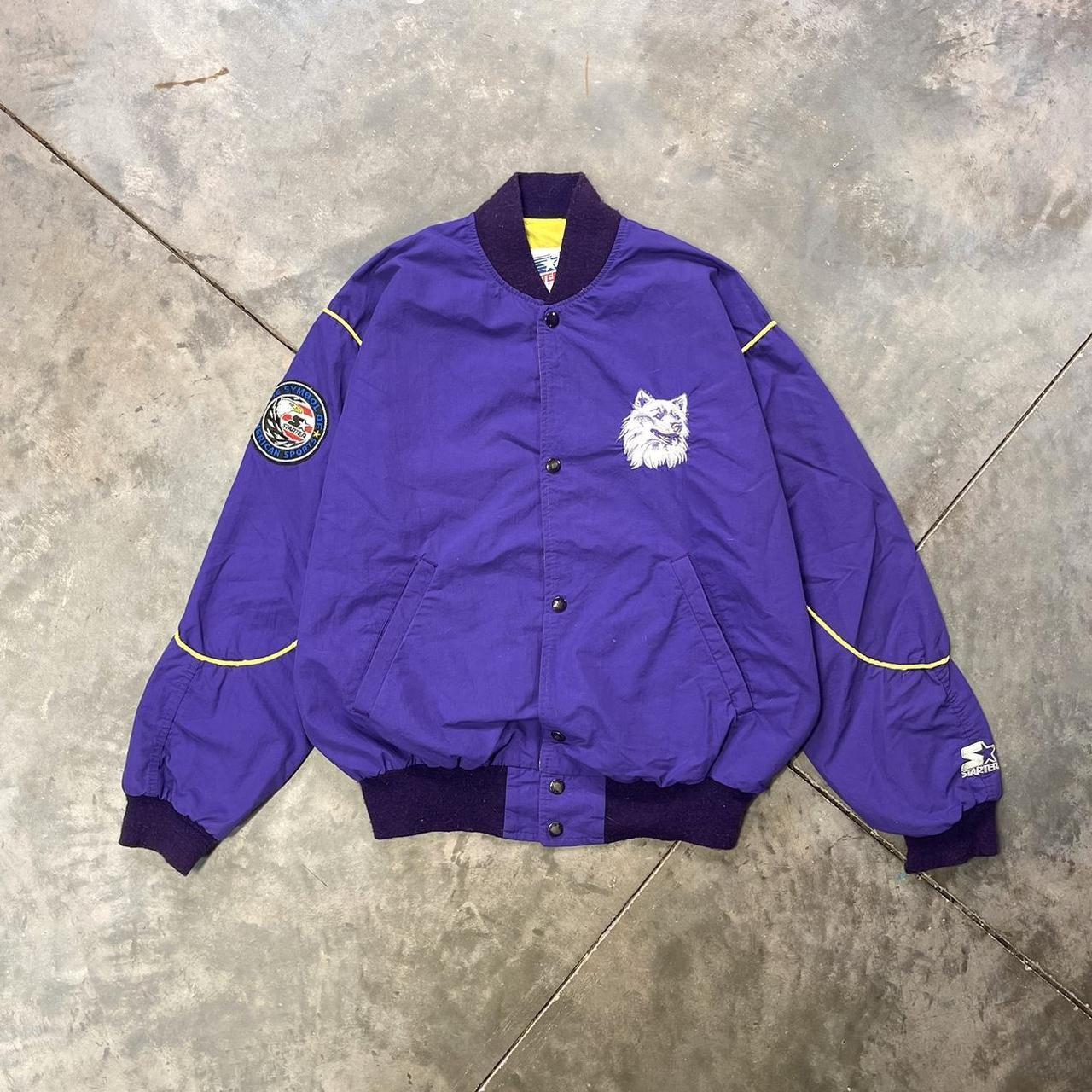 Vintage Starter Washington Huskies Bomber Depop