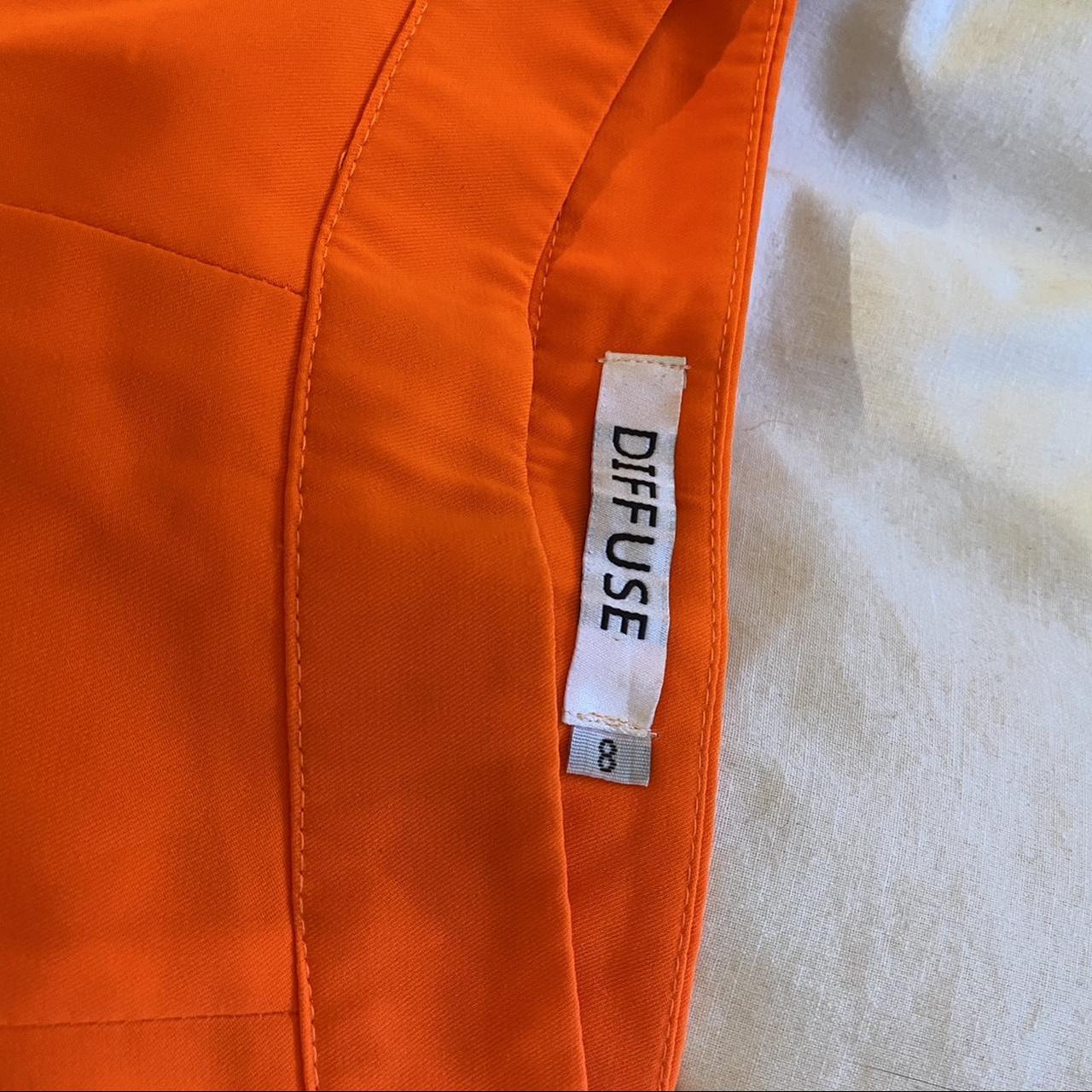 Bright Orange shorts Never worn Excellent condition... - Depop