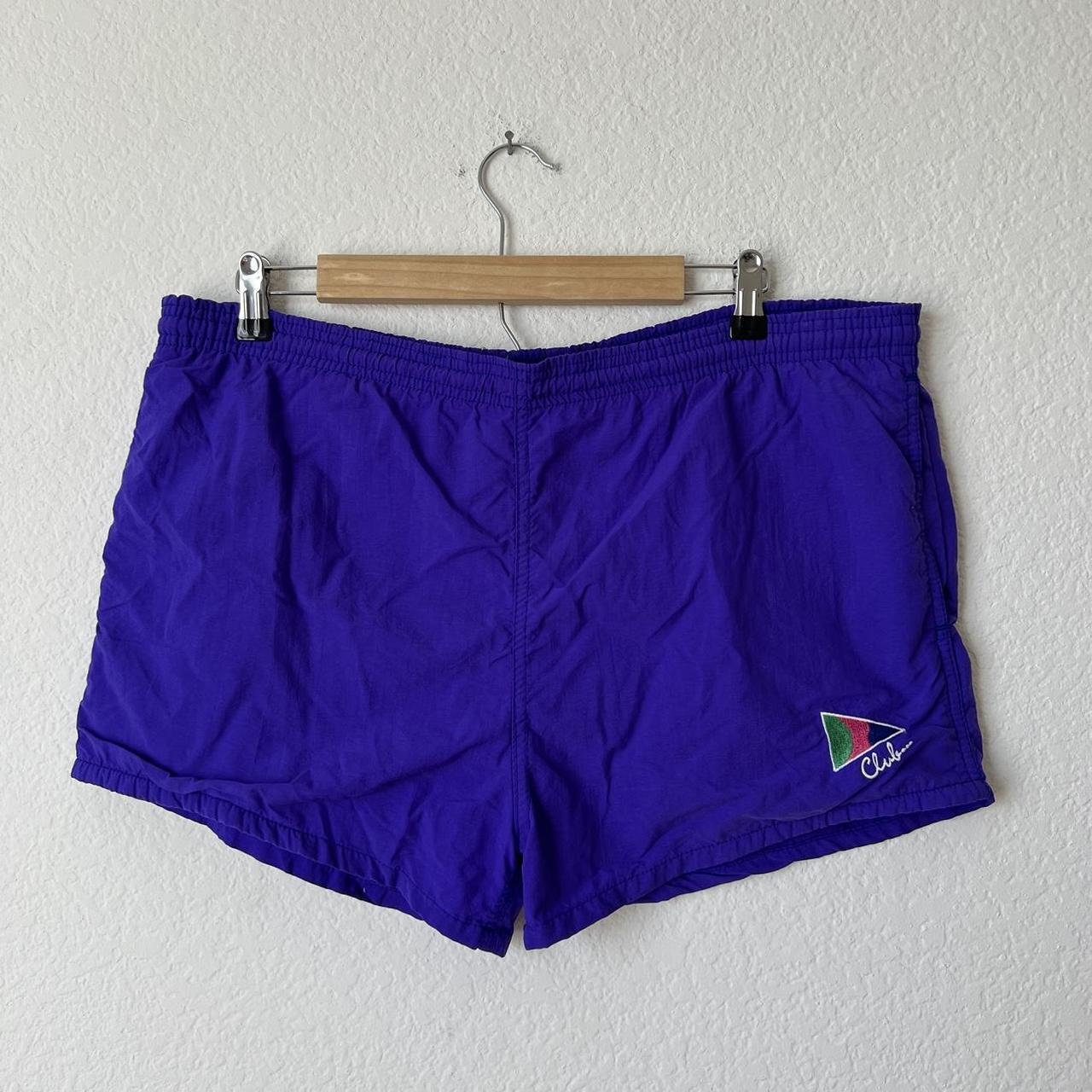 Men's Mesh Purple Shorts