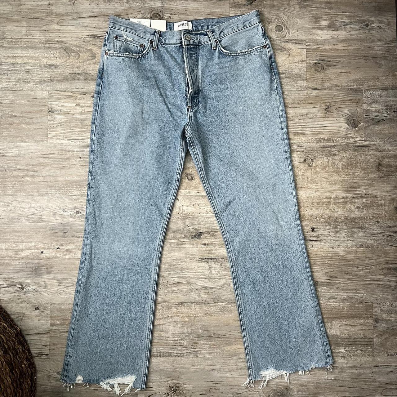 パンツ AGOLDE Mid-rise relaxed bootcut denim pants vintage blue A18 Agolde - Mid Rise Relaxed Bootcut - MonAmie Boutique