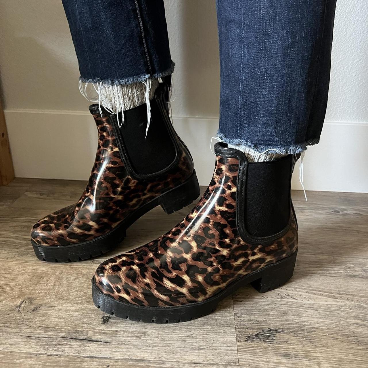 Jeffrey campbell shop leopard booties