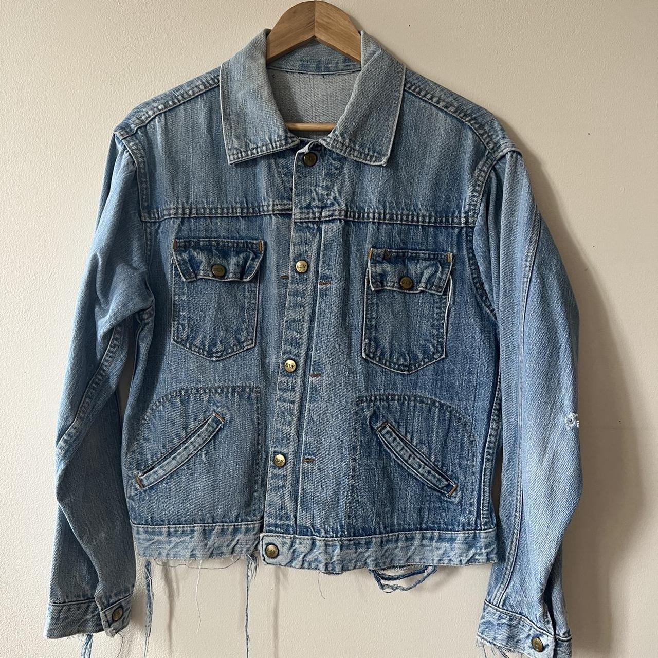 Light wash ely jacket - Depop