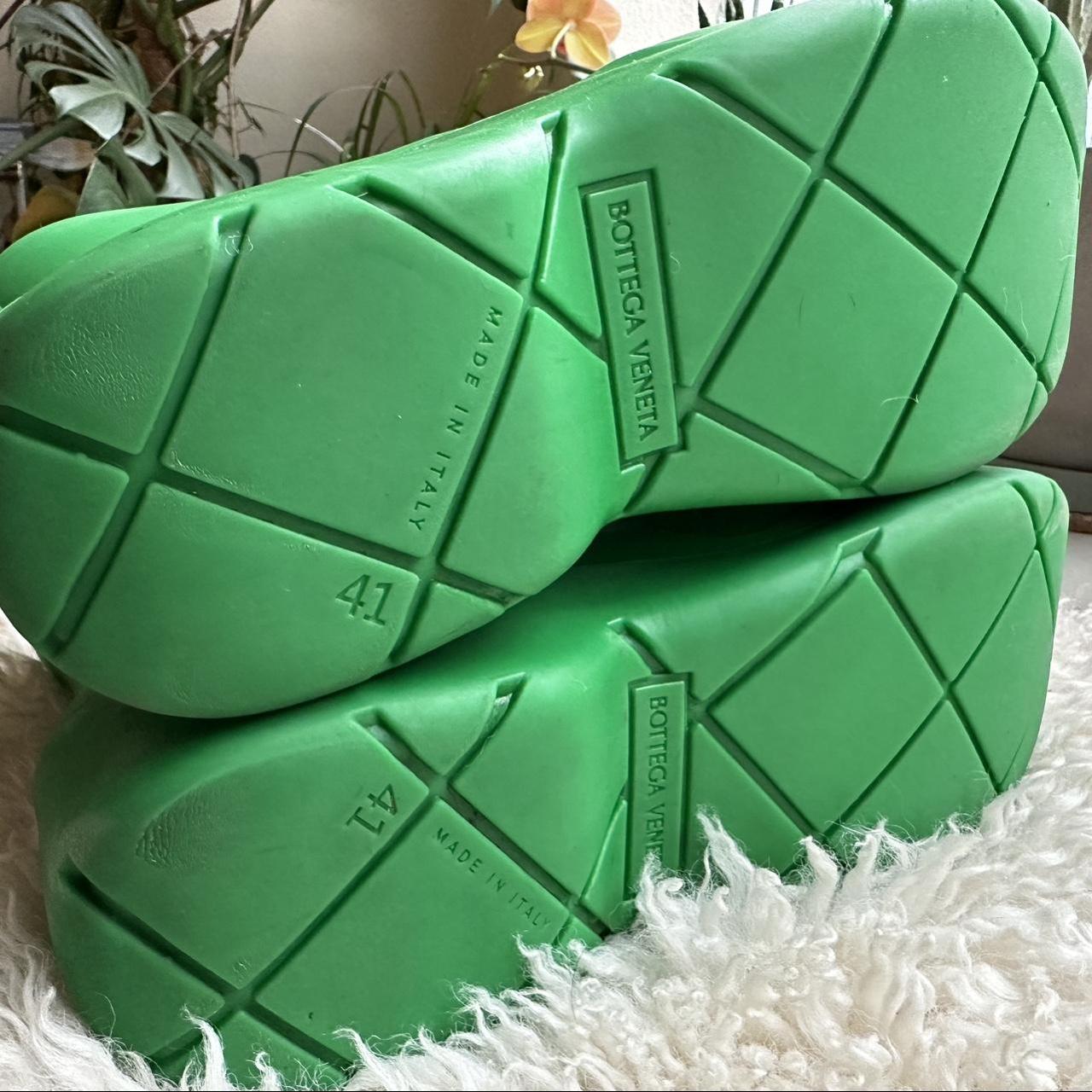 Bottega Veneta Men's Green Boots | Depop