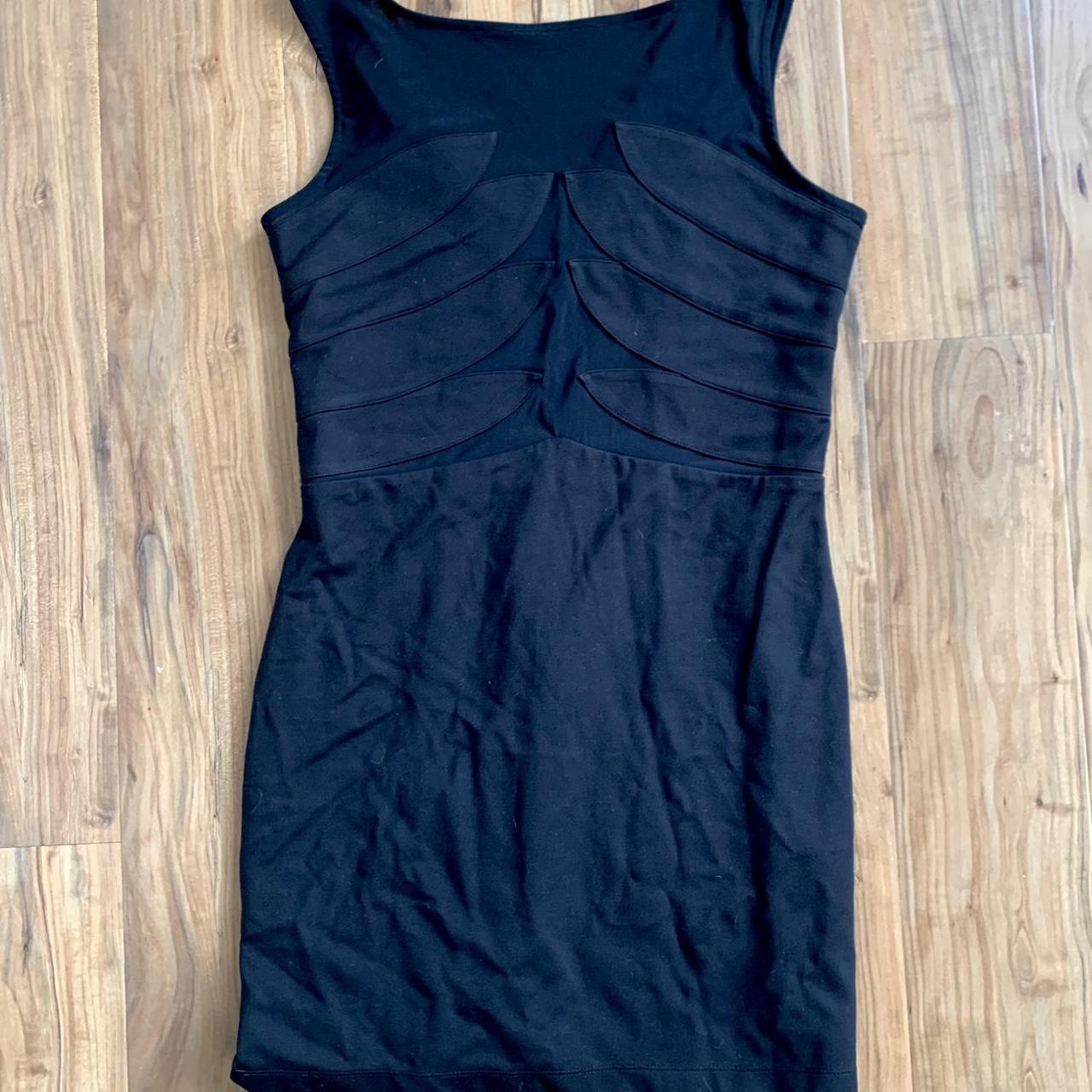 Bebe black hot sale bodycon dress