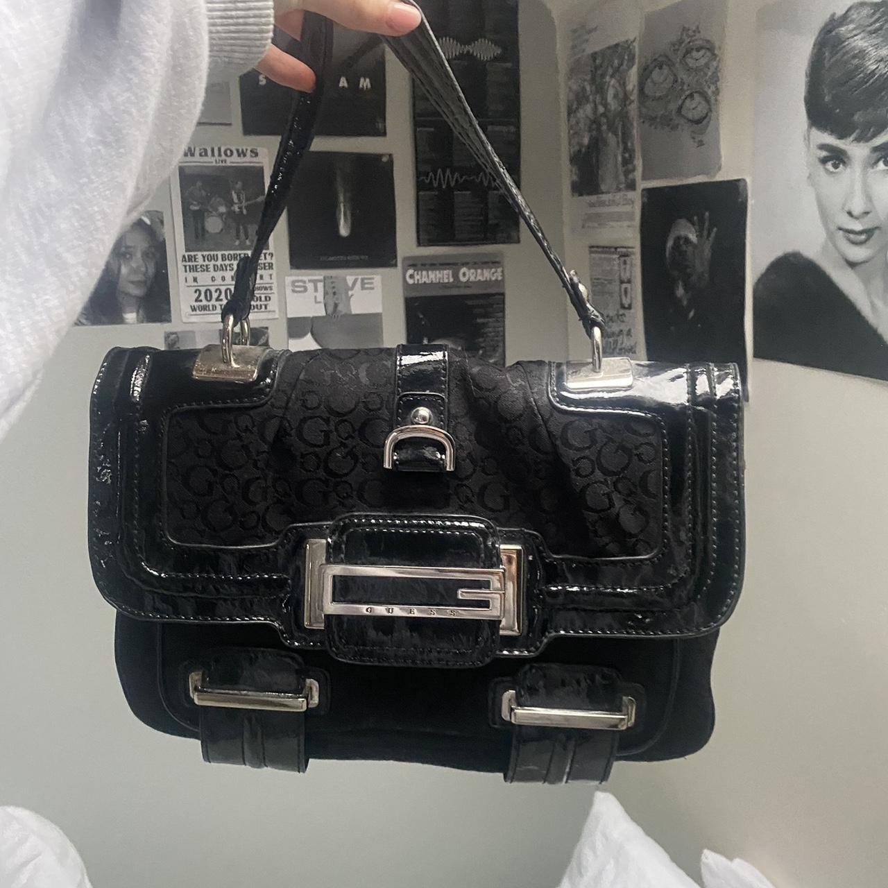 GUESS black bag MESSAGE BEFORE PURCHASING PLEASE... - Depop