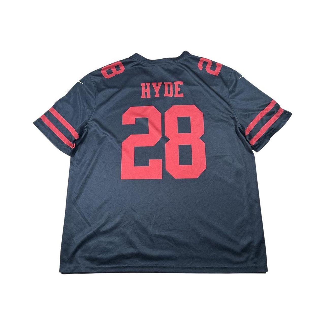 Football Jerseys Classic Football Shirts Hyde Black And Red 49ers