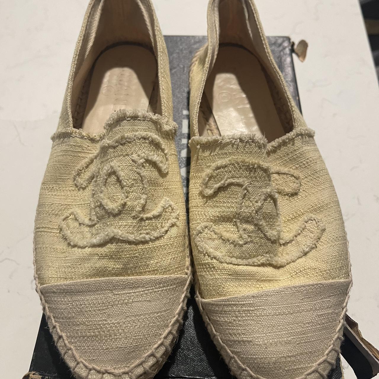 Chanel 2024 suede espadrilles