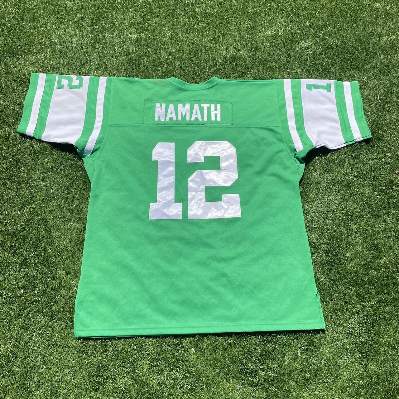 Puma NFL New York Jets Joe Namath #12 Football Jersey. Adult Size