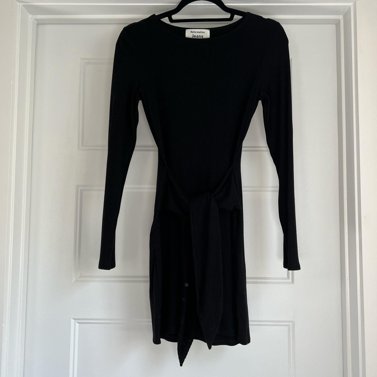 reformation black tie