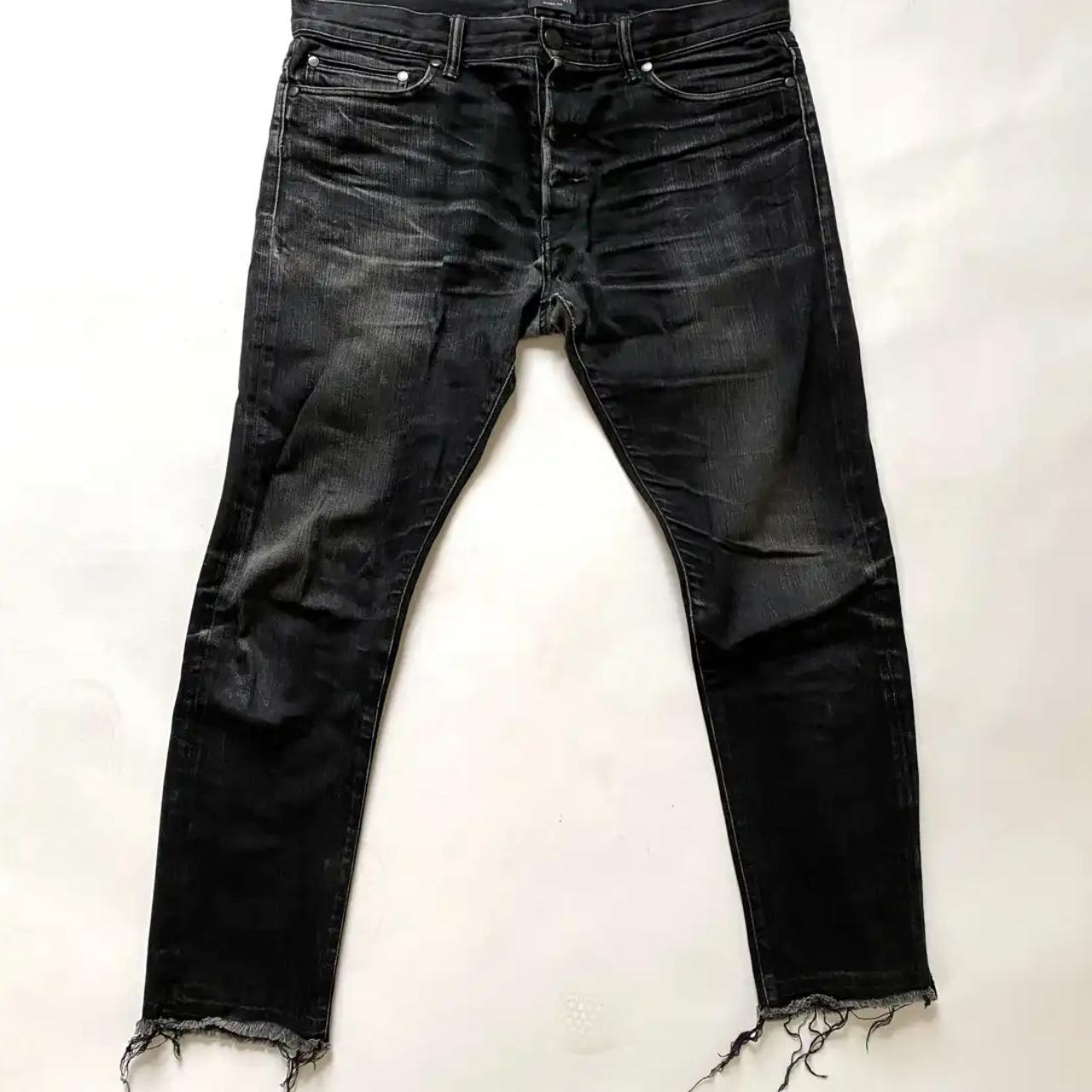 John Elliott Men's Black Jeans Depop