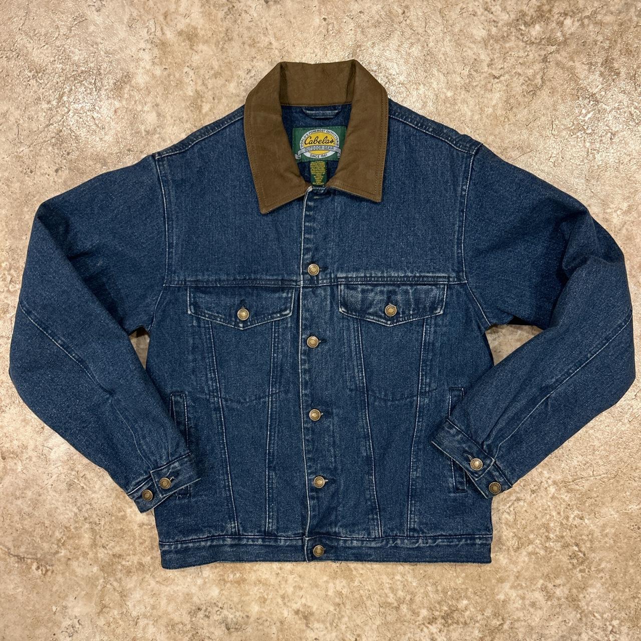 Vintage Cabela’s Denjm Chore Jacket with Flannel... Depop