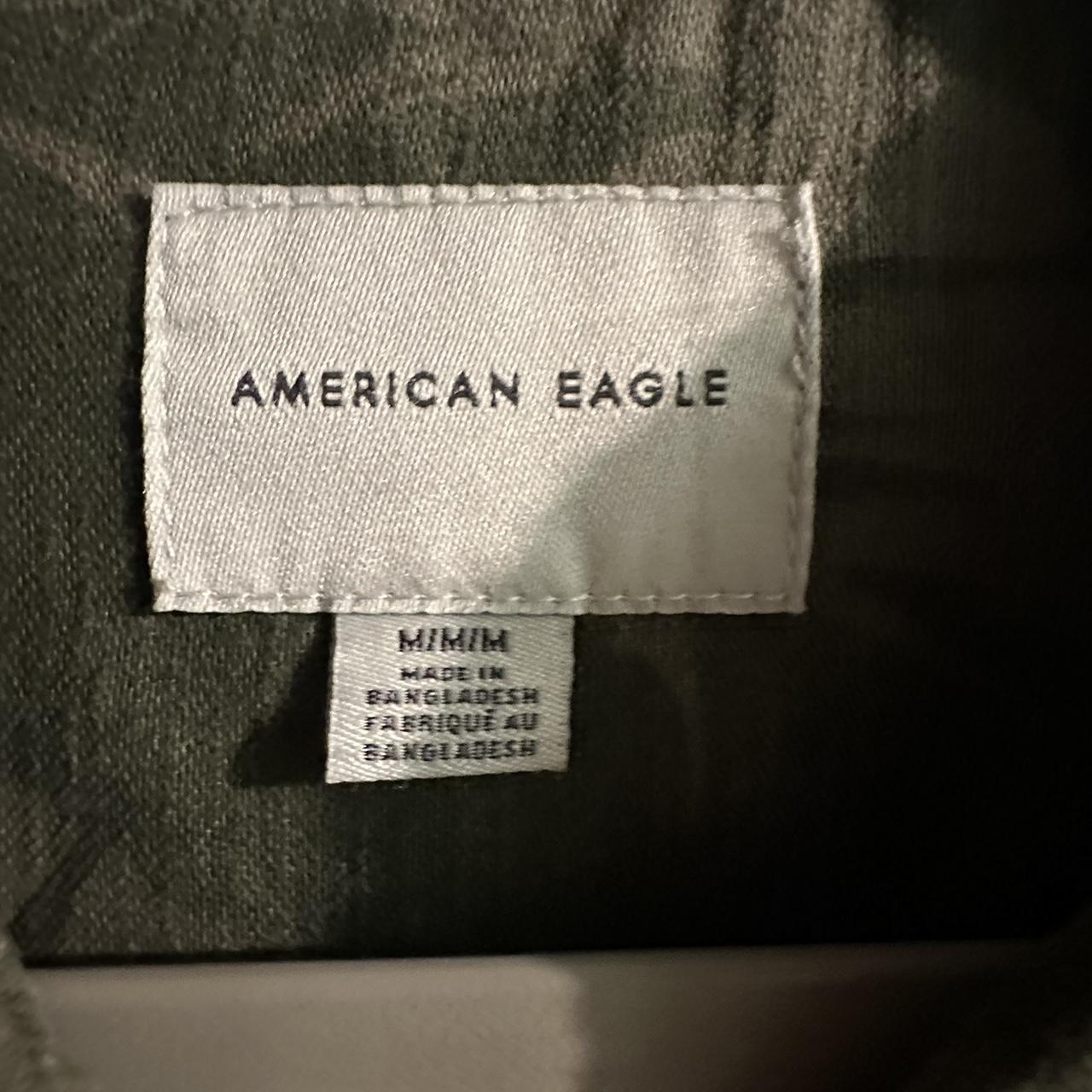 American eagle oversized military jacket in new... - Depop