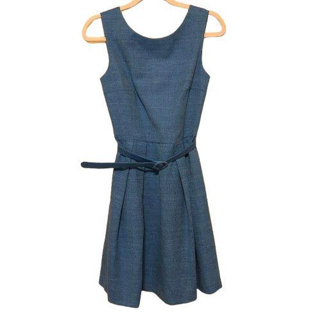 Calianx Akris Punto Blue Sleeveless Fit