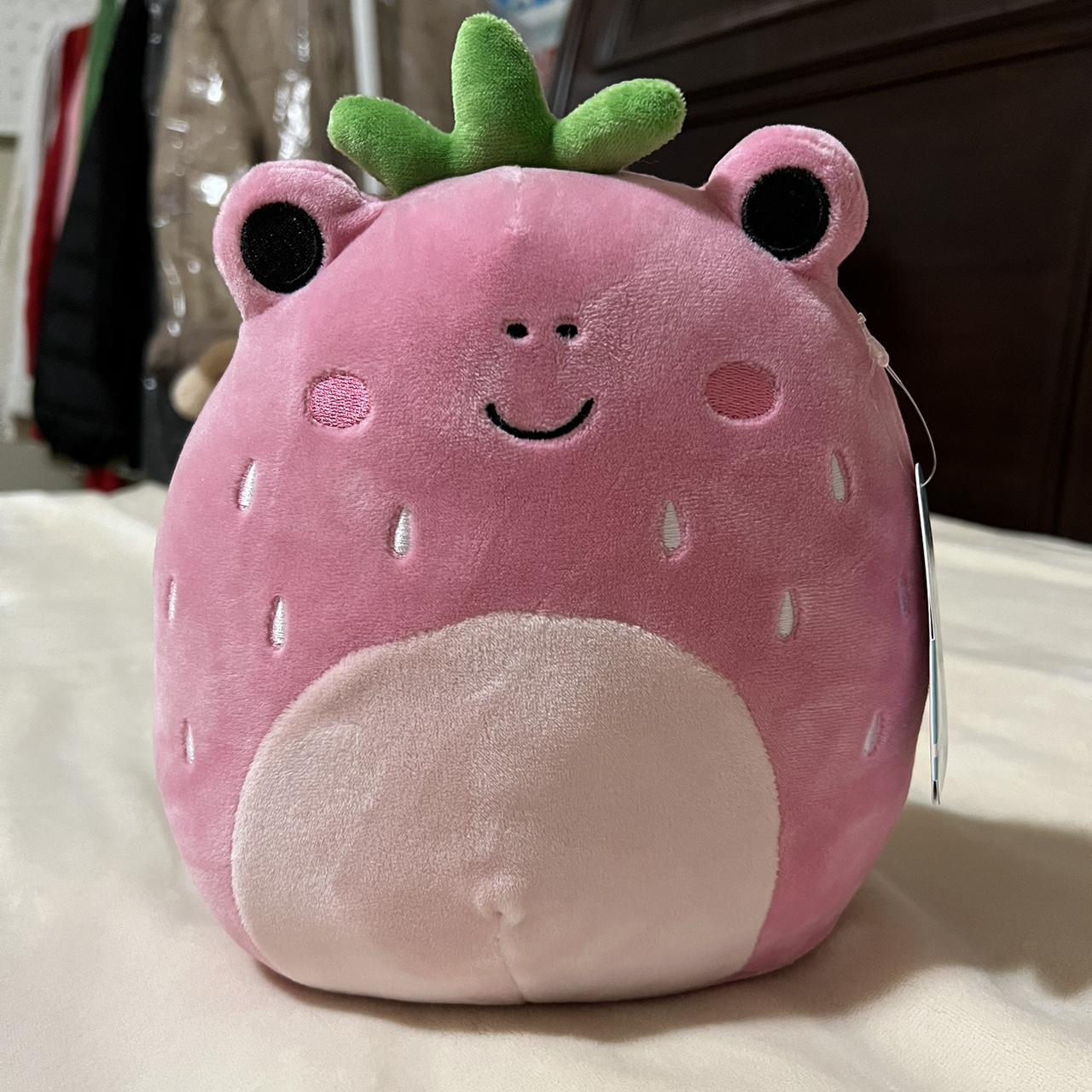 squishmallow adabelle the strawberry frog 8” - brand - Depop