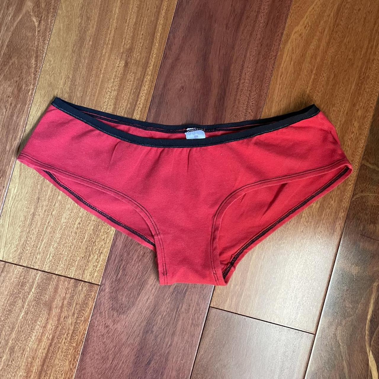 Rampage Women's Red and Black Underwear (4)