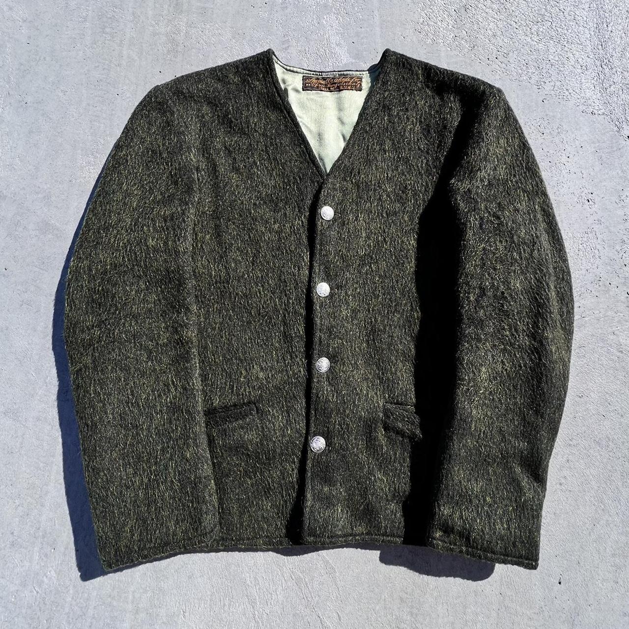 Vintage mohair outlet cardigan mens