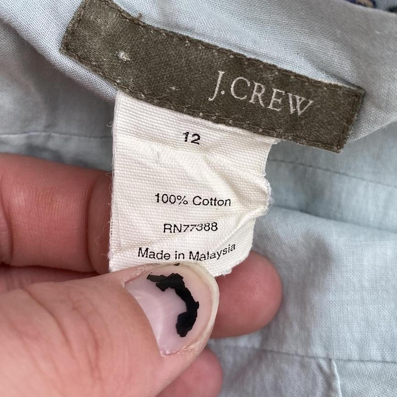 J.Crew Women's Blue Dress (4)
