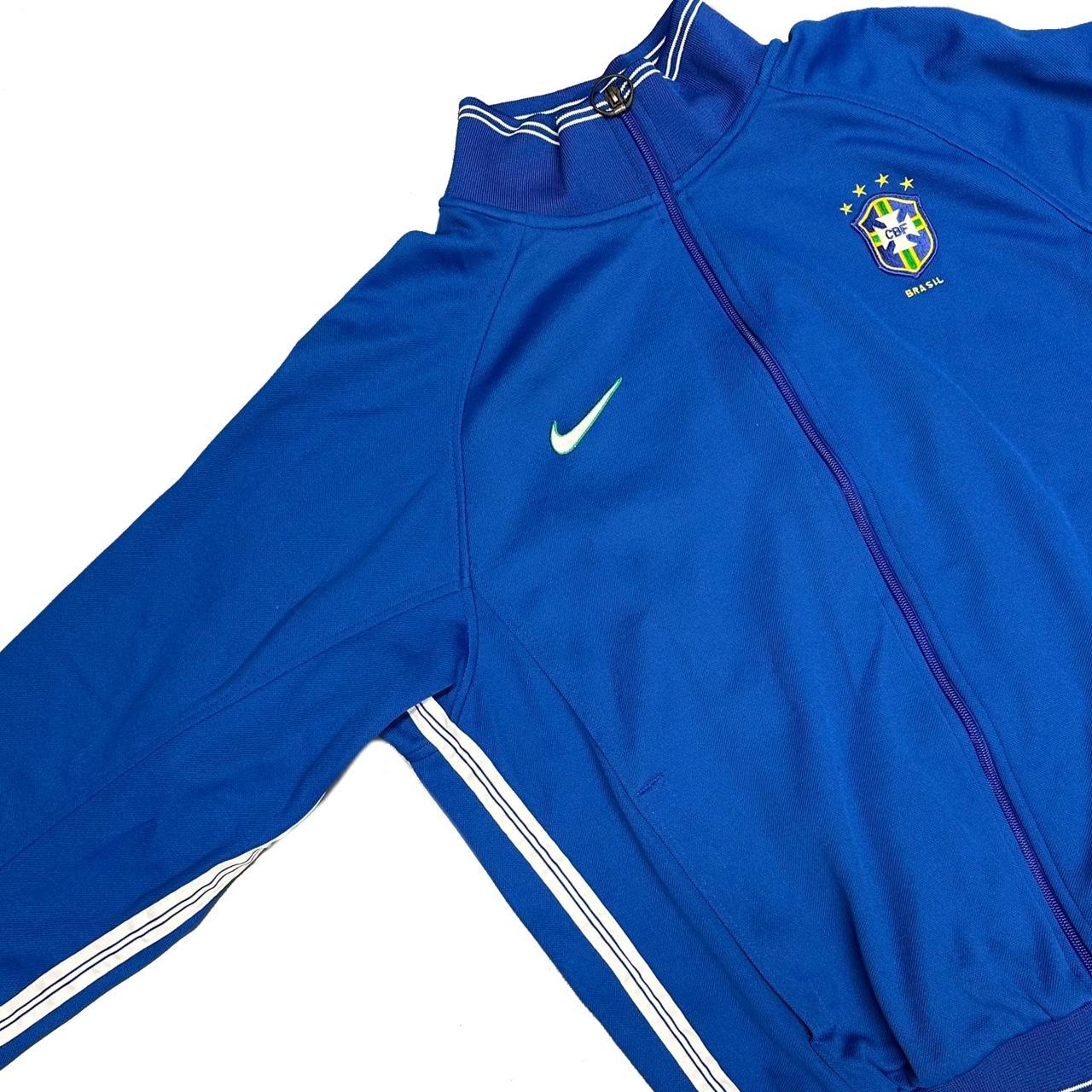 Brazil strike Dri-FIT Knit Soccer Track Jacket 2023 - Depop