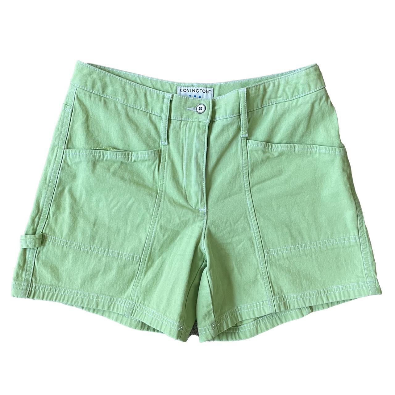 women-s-green-shorts-depop