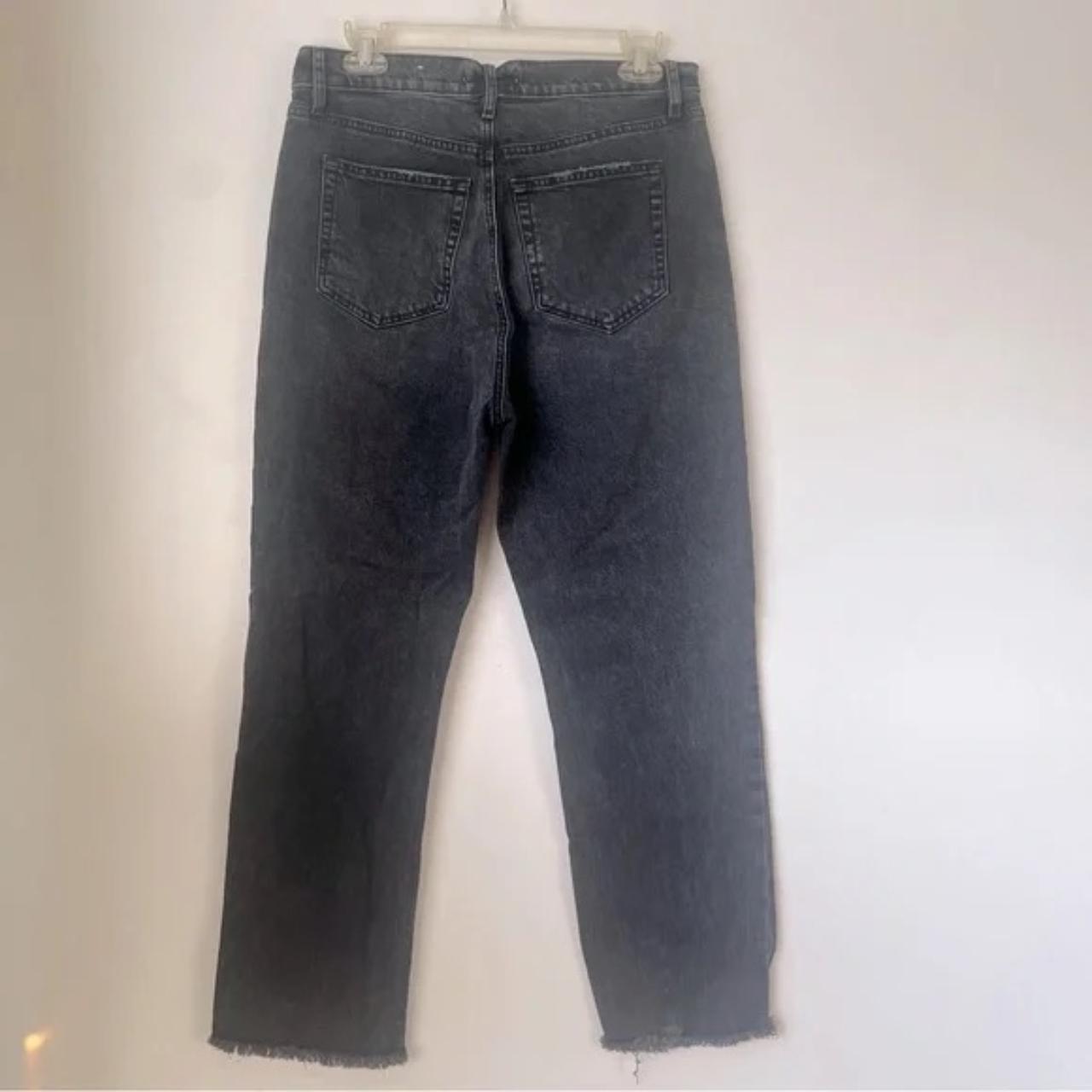 LOFT Women's Black Jeans Depop