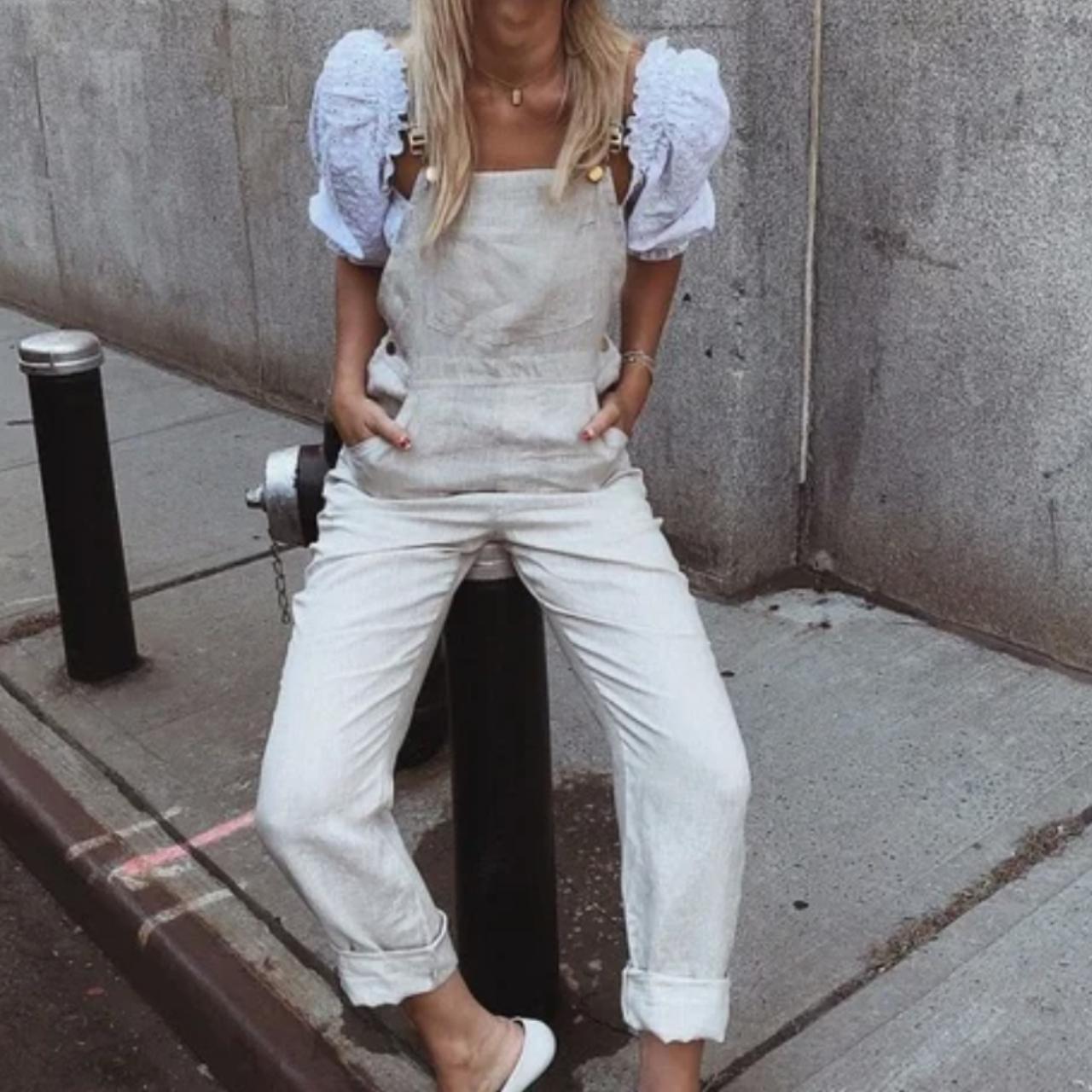 Weworewhat store linen overalls