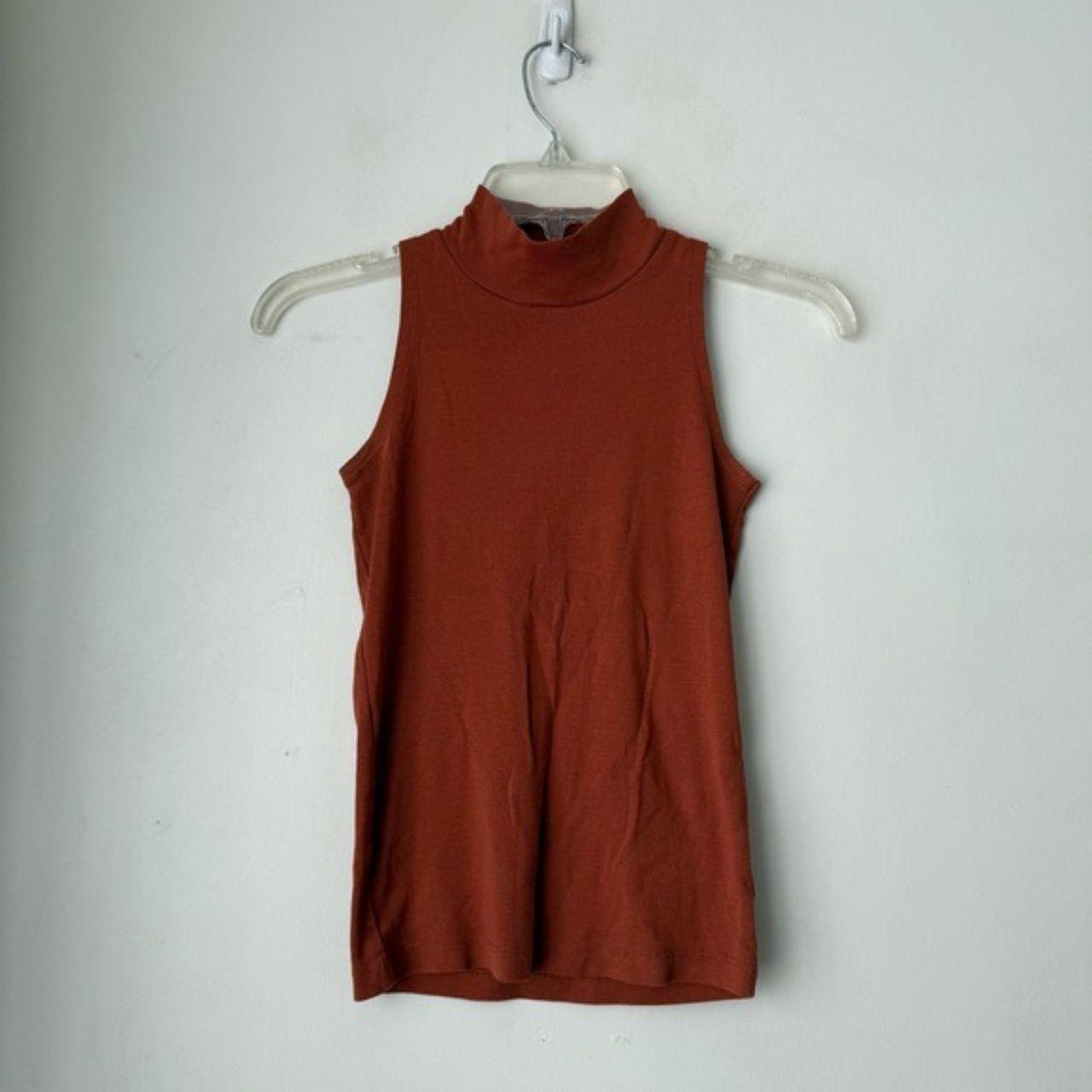 Kotn Women's Blouse - Orange - XS – KOTN Rust Moc… - image 1