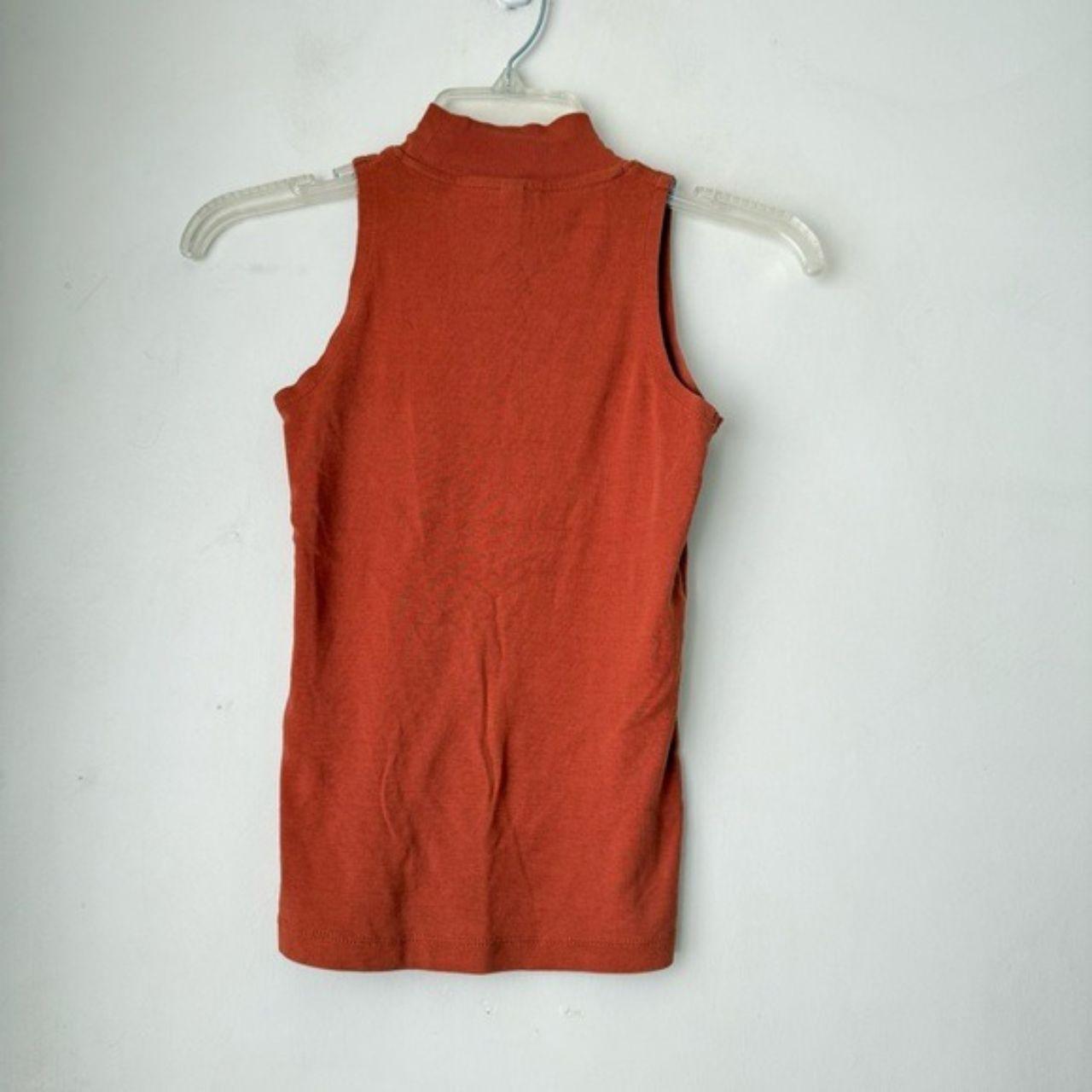 Kotn Women's Blouse - Orange - XS – KOTN Rust Moc… - image 4