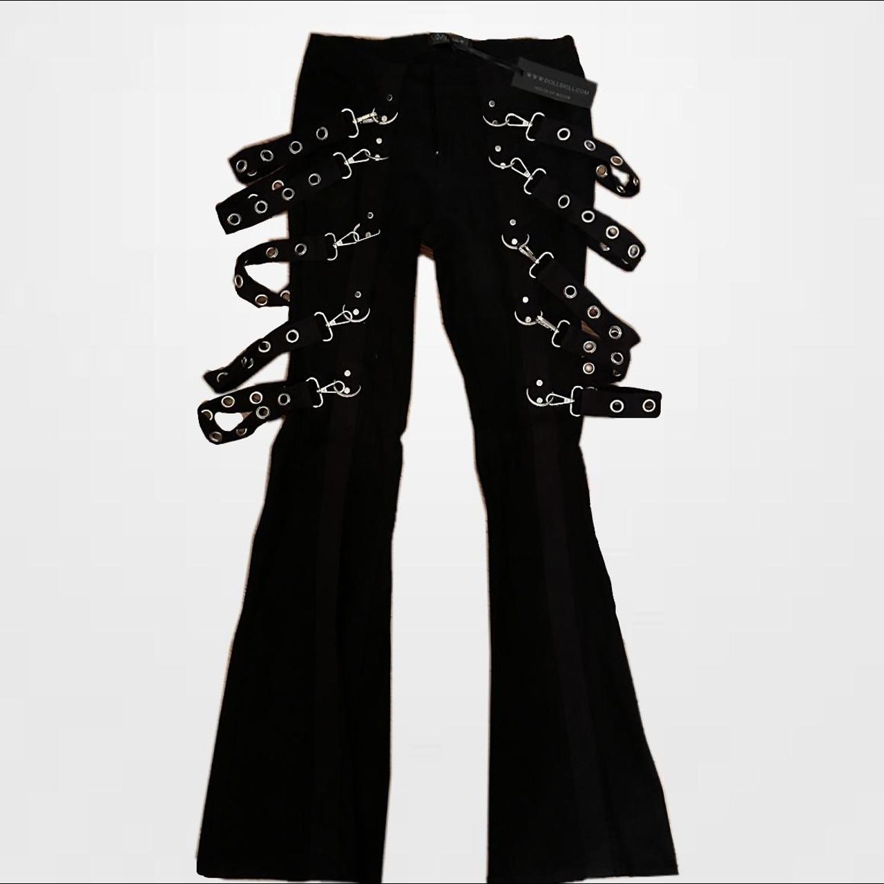 widow wreck havoc flared pants bought brand new from... Depop