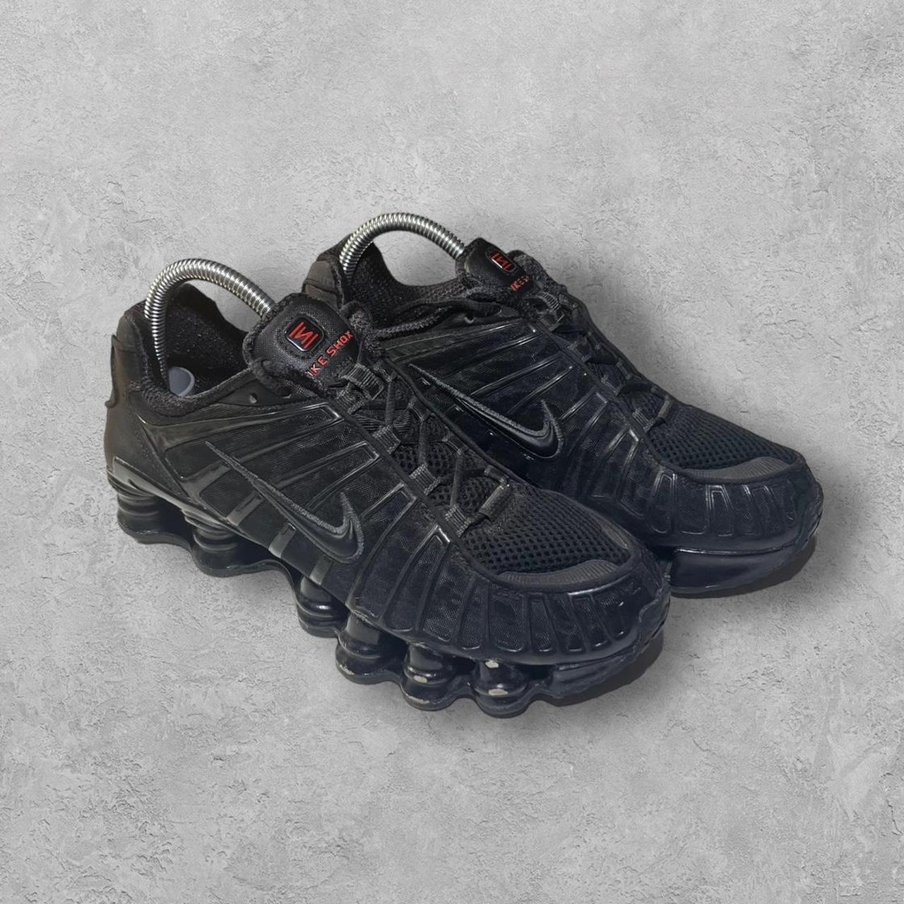 nike shox tl black men's