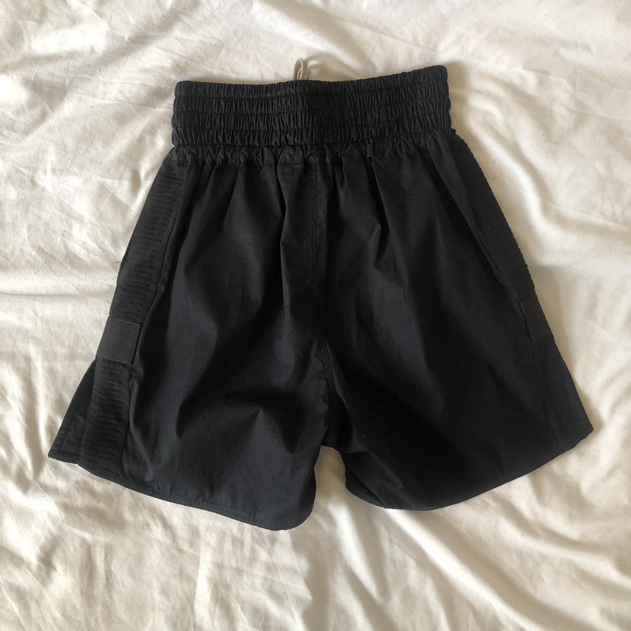 rickowens 14fw moody期 shorts Rick Owens FW14 Moody Big Striped Shorts - Ākaibu Store