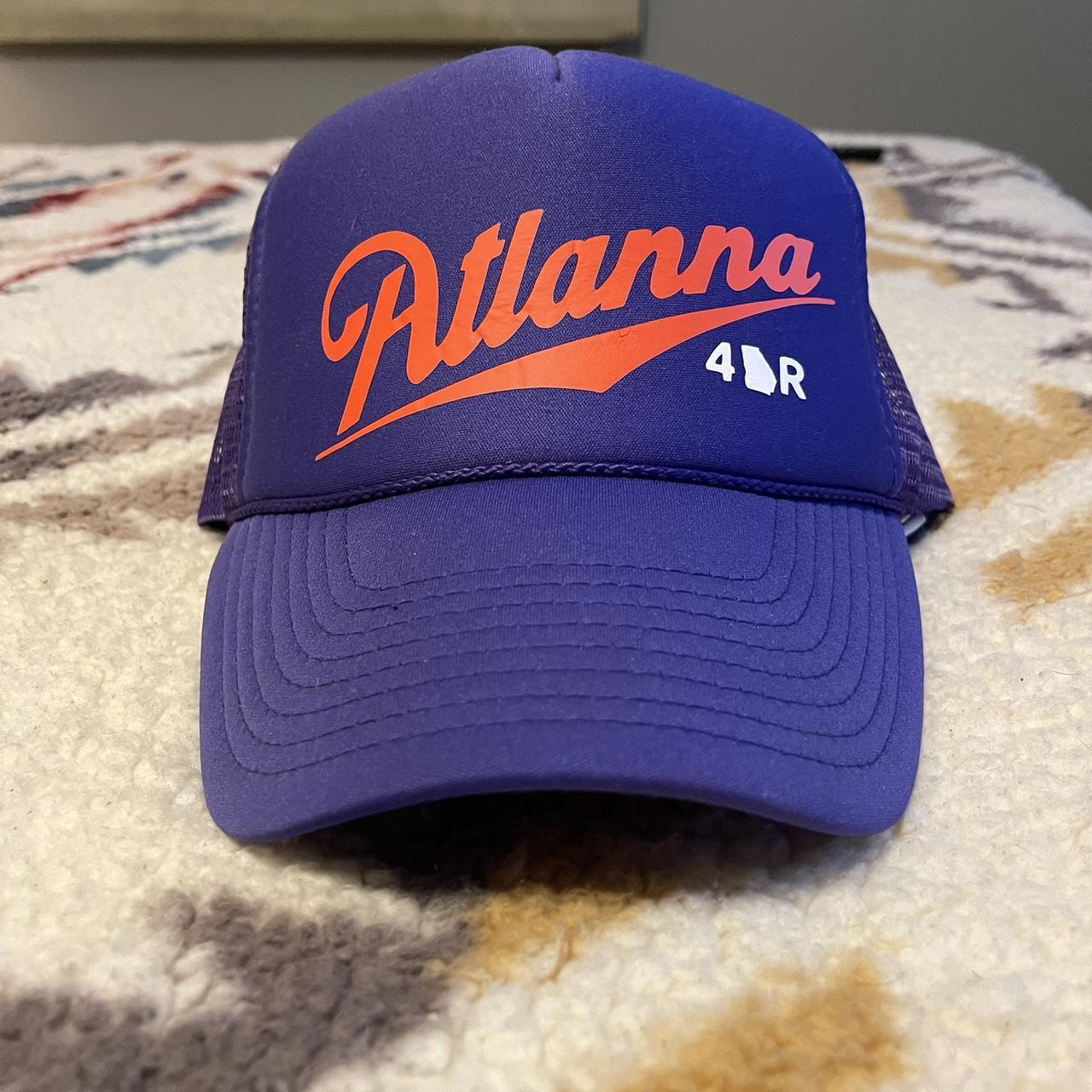 Atlanta Foam Snapback Hat Light Blue / Adult