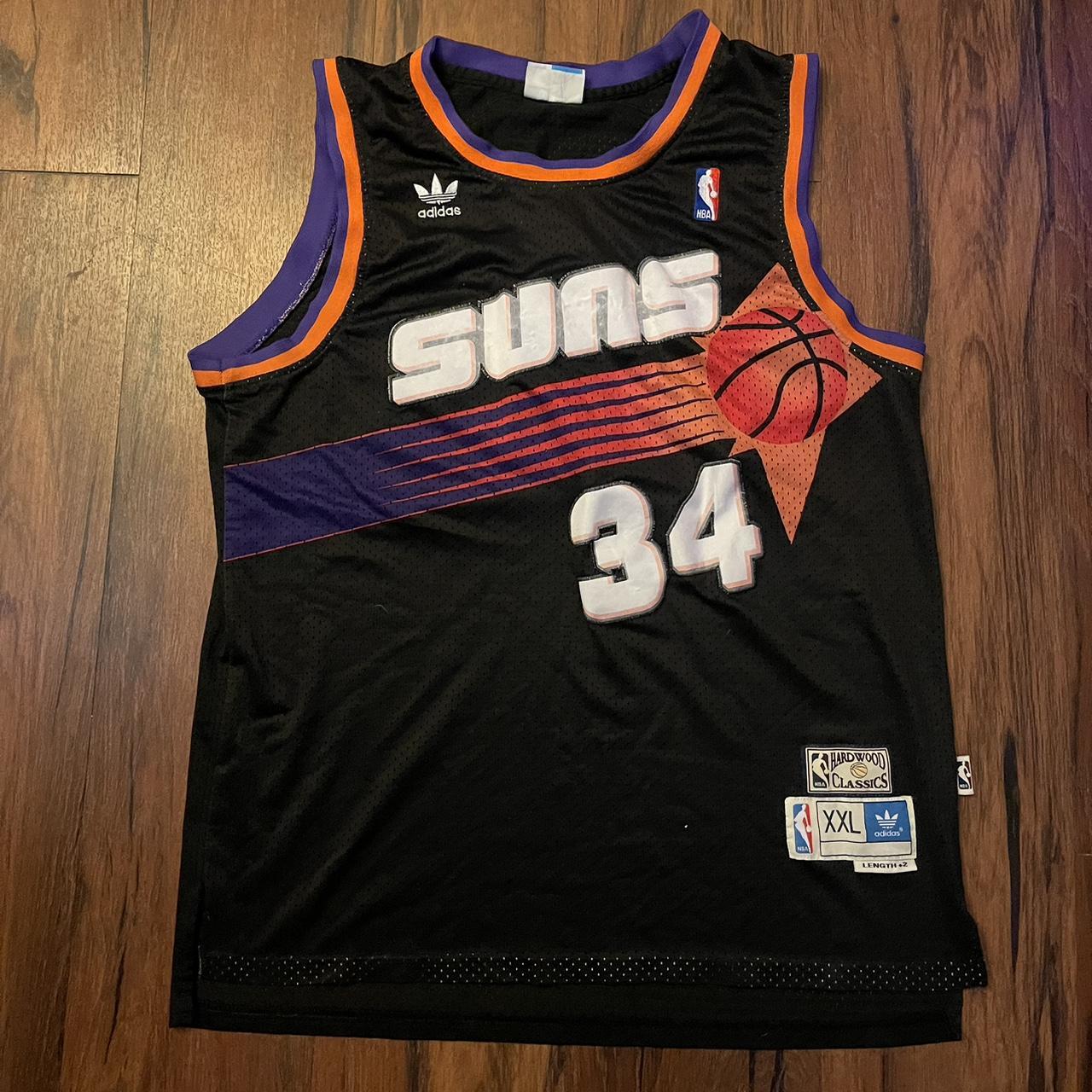 Black charles barkley suns hot sale jersey