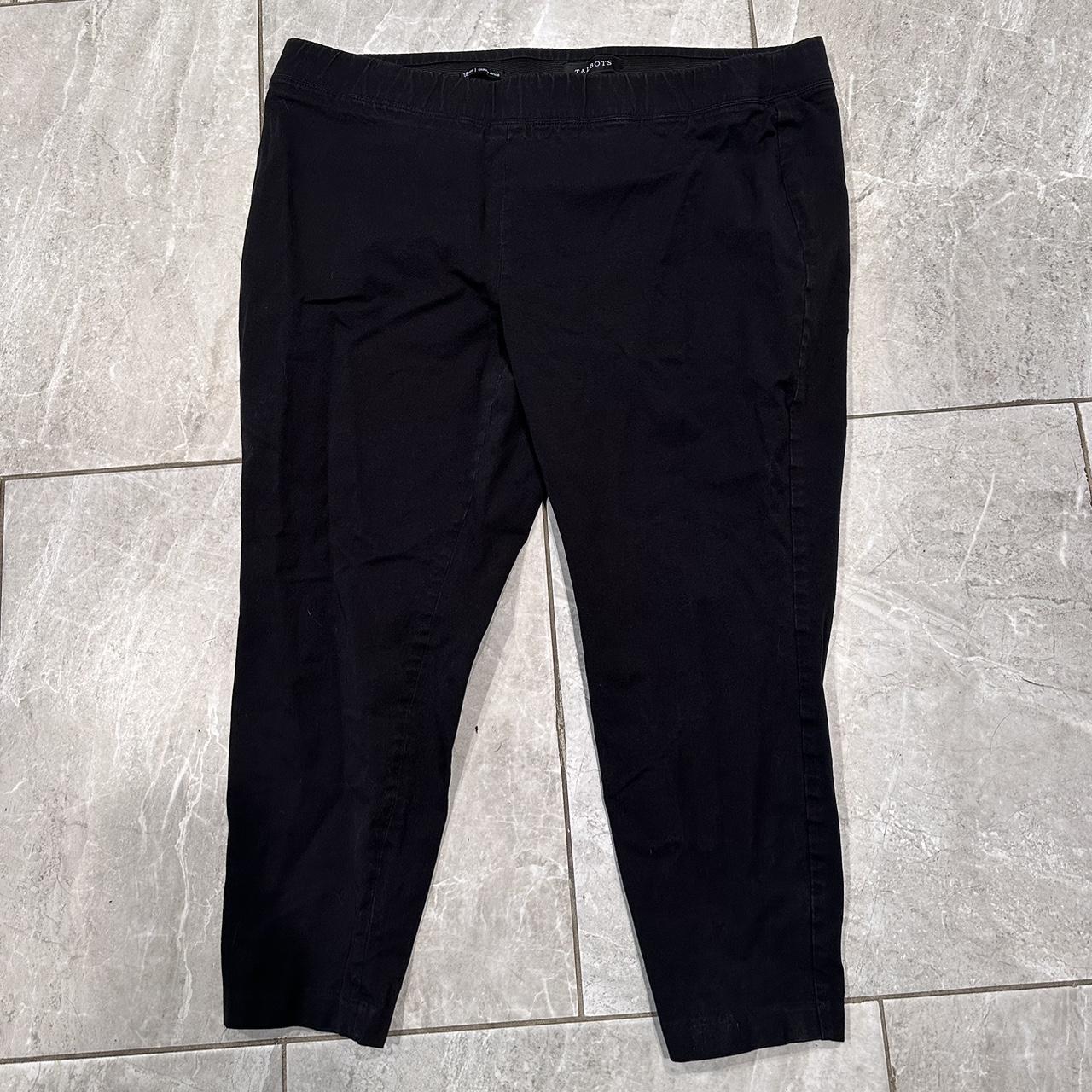 Talbots Women's Black Jeans | Depop