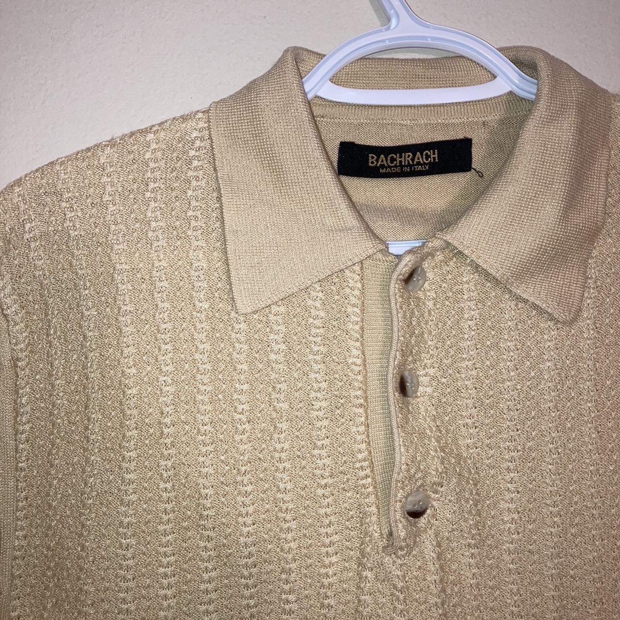 Men's Tan and Cream Polo-shirts | Depop