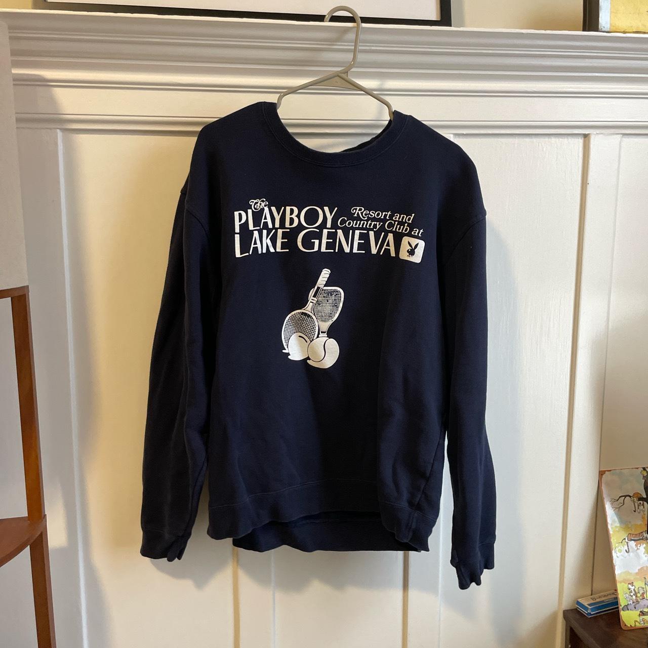 Official Playboy Lake Geneva crew neck... - Depop