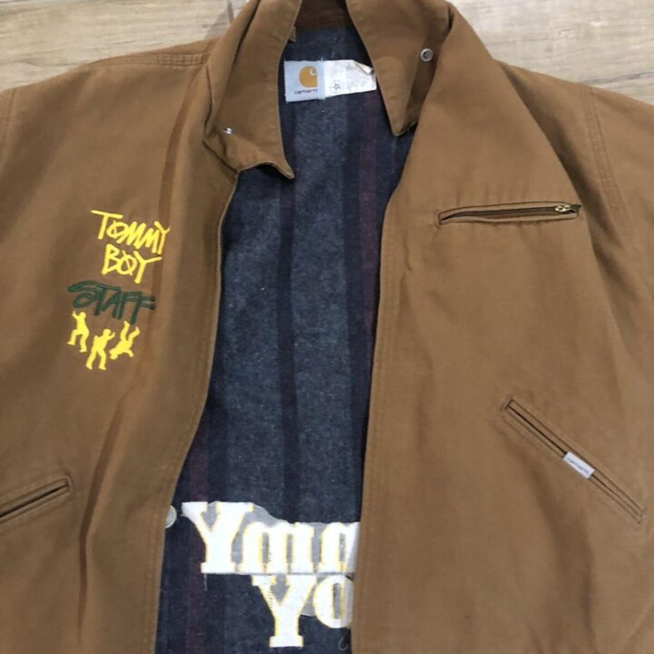 Rare Vintage Tommy Boy Carhartt/Stüssy Staff Jacket - Depop