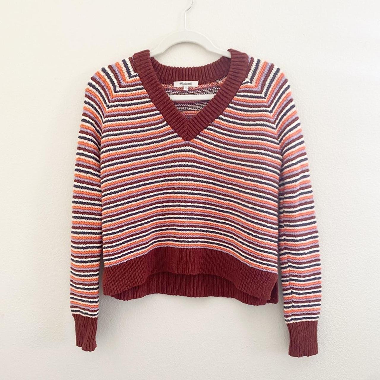 MADEWELL ARDEN offers V-NECK CROP SWEATER