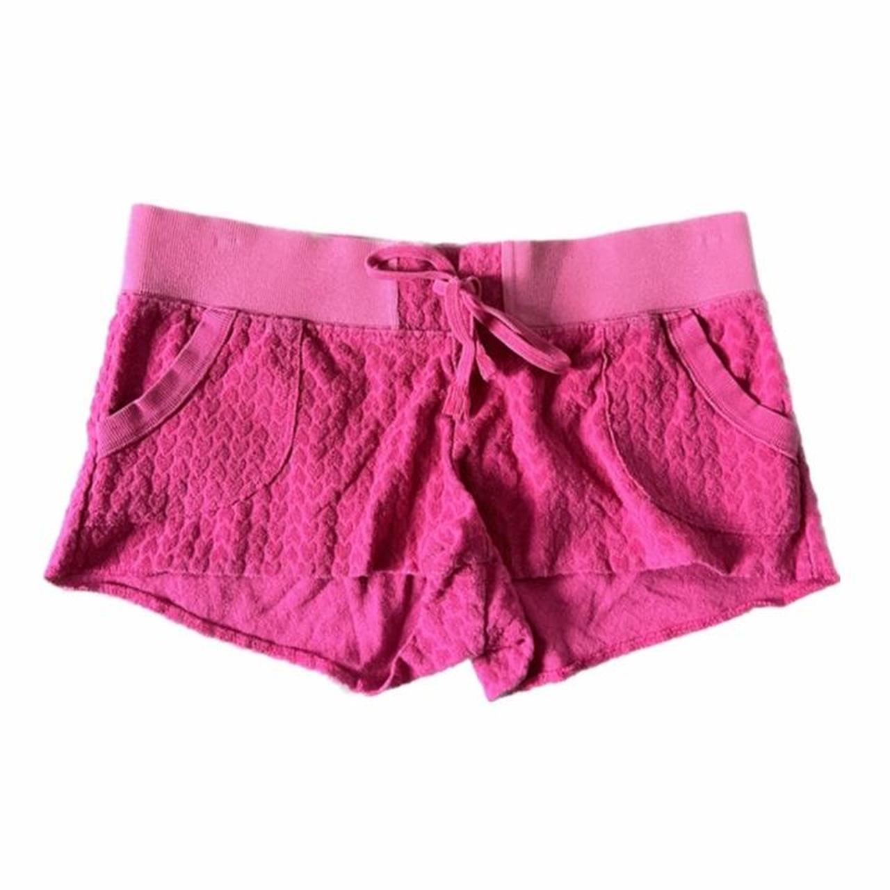 Frankies Bikinis Women's Pink Shorts | Depop