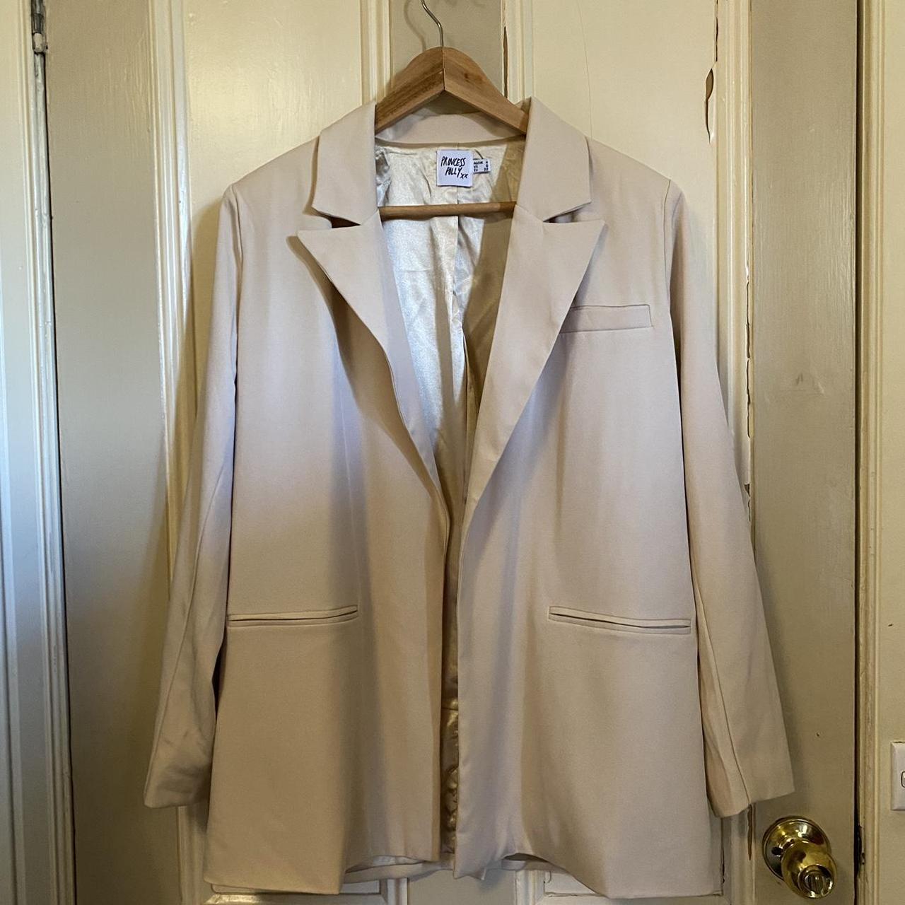 Women's Tan Jacket Depop