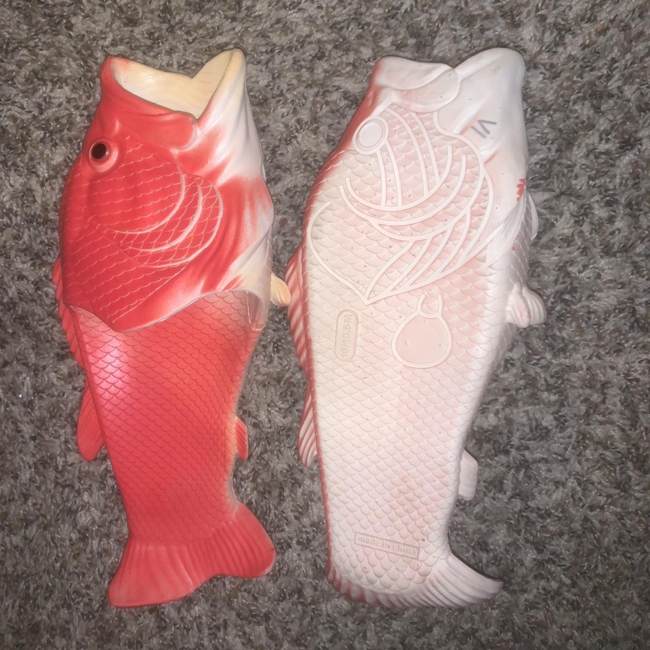 mens fish slippers