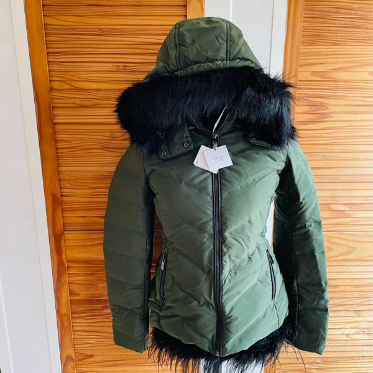 Winter Coat Zara Wind Jacket Women's New Zara Water-repellent