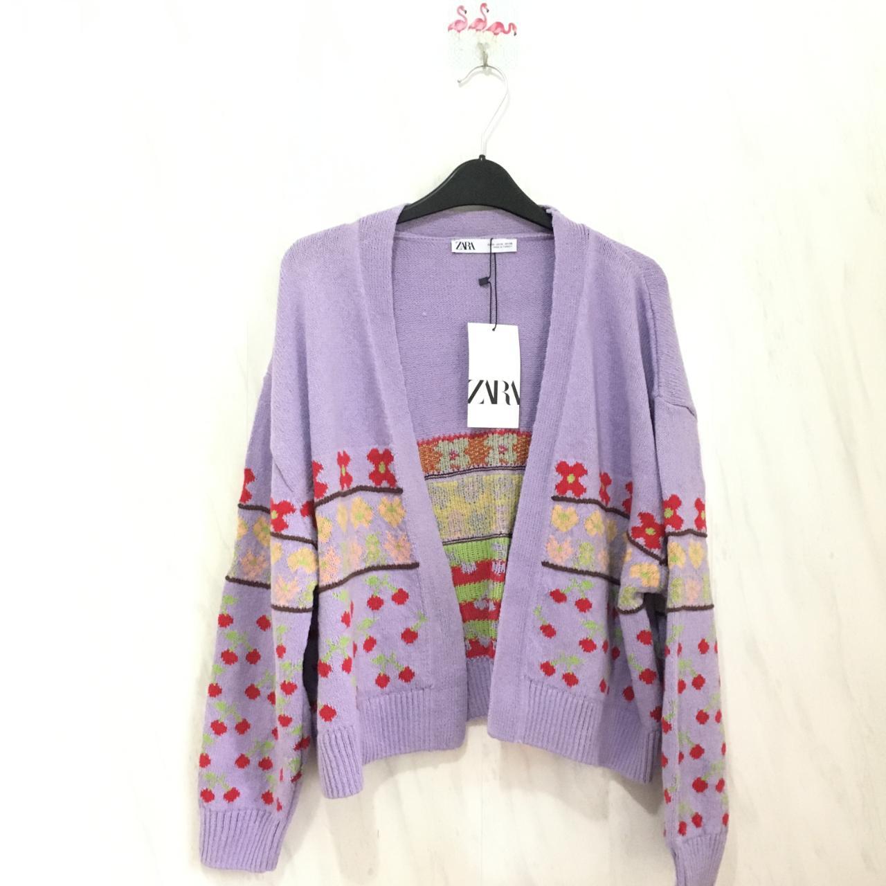Knit Cardigans Zara Lilac Cardigan Cardigan Sweater Zara Kurze