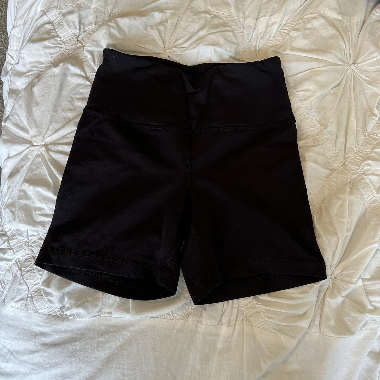 Black biker shorts- size s Good condition Tagged - Depop