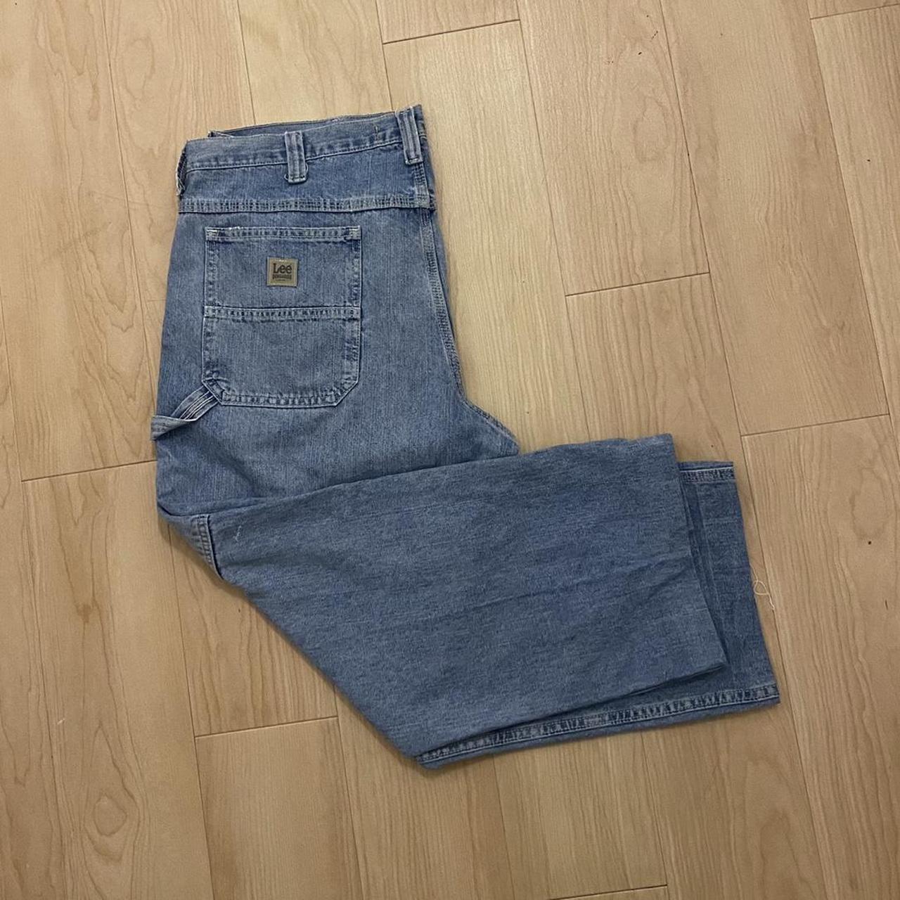 lee dungarees carpenter jeans
