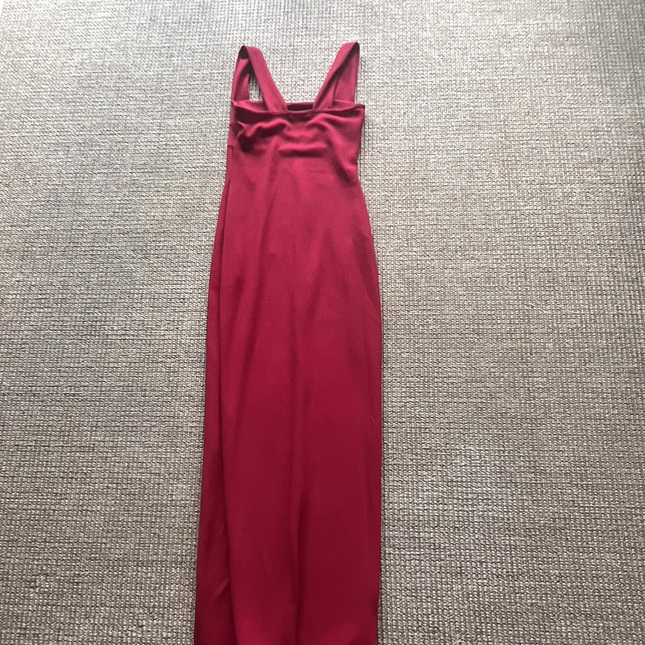 Red nasty gal dress, worn once for a xmas party.... - Depop