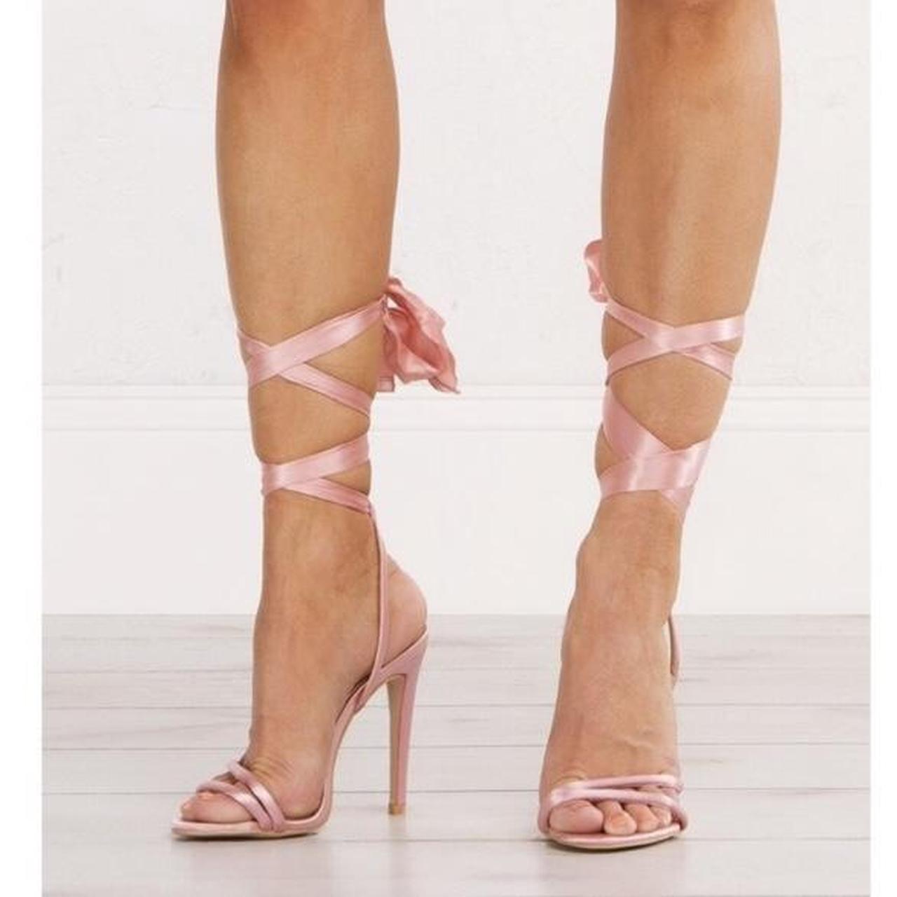 Akira clear hot sale heels