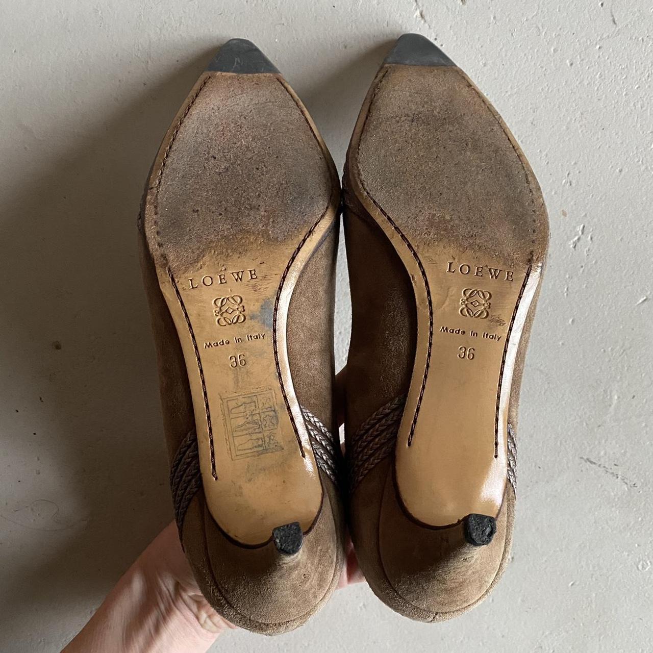 Loewe Women's Brown Courts (4)