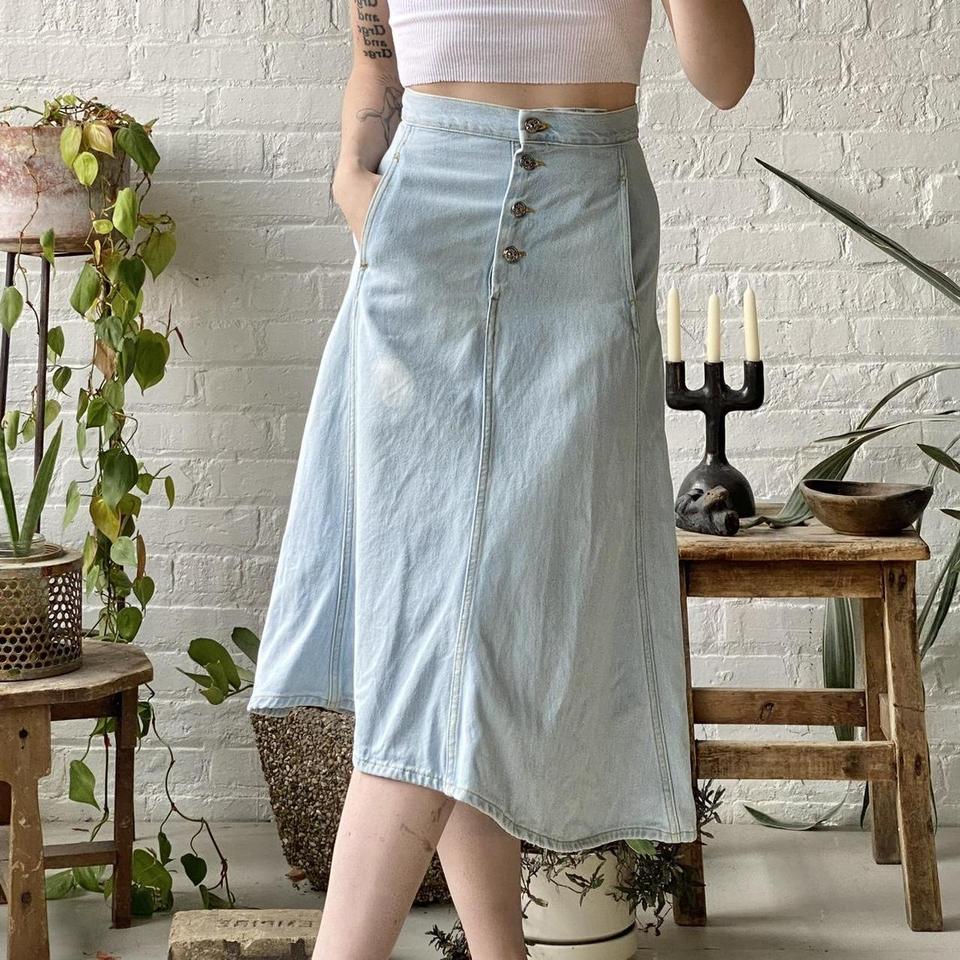 Acne Studios 2016 denim midi/maxi skirt. FREE... - Depop